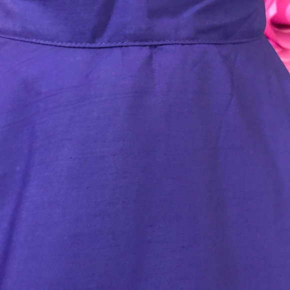 Mexican purple skit Frida Khalo style circle 36 in - Picture 3 of 5